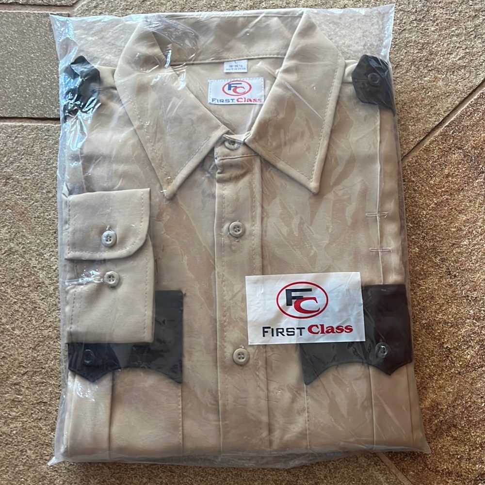 Sheriff button down. Halloween
